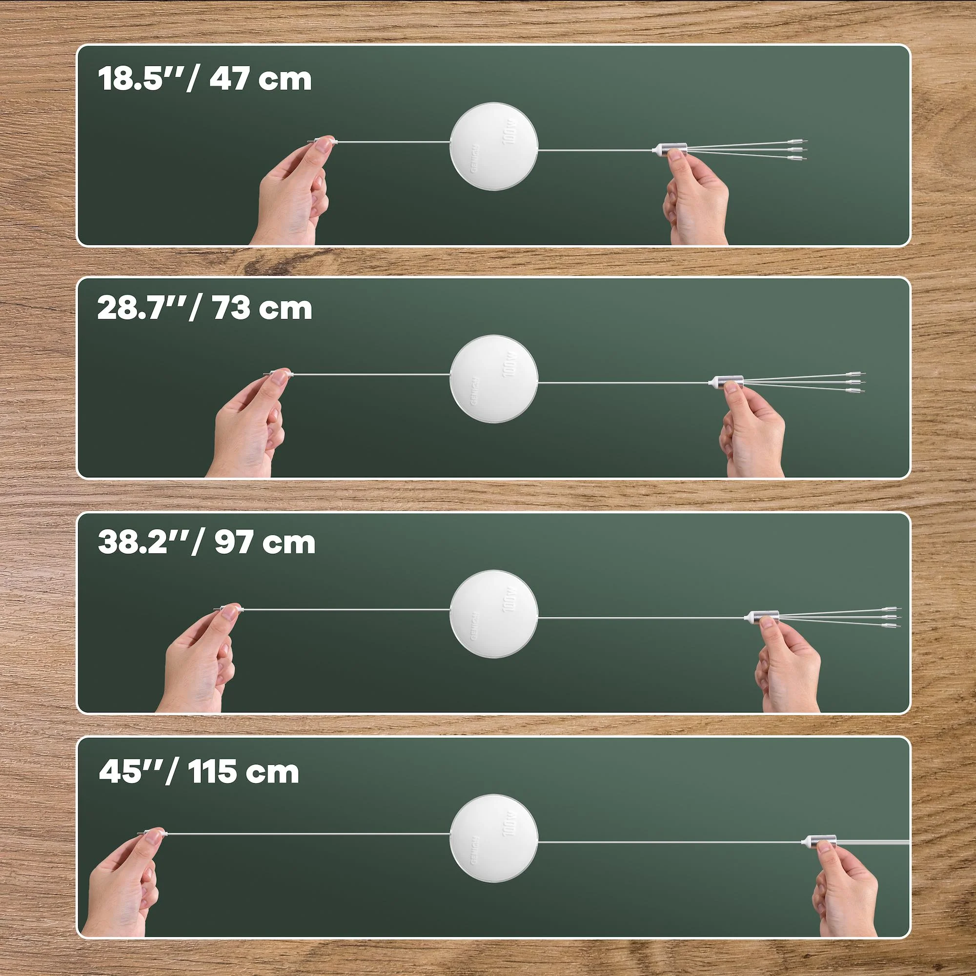 Fusion&Go 100W 3-In-1 Charging Cable - Image 4